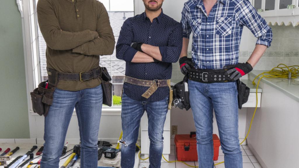 Michael Buble, Jonathan Scott, Drew Scott