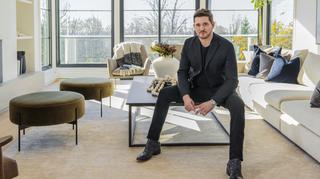 Michael Buble w odremontowanym wnętrzu