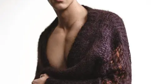 Michał Baryza w "Top Model"