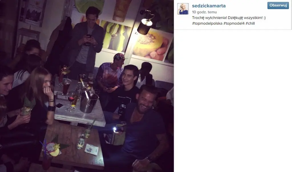 Michał Piróg i uczestnicy