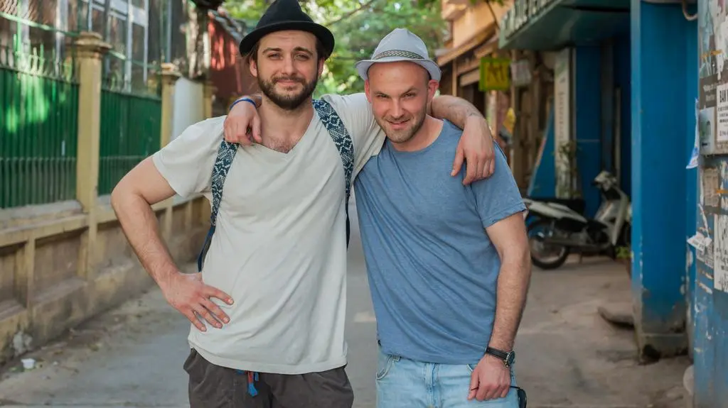 Michał Żurawski i Ludwik Borkowski