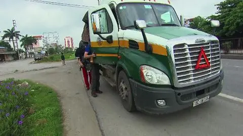 Michał Żurawski i Pascal Brodnicki łapią stopa