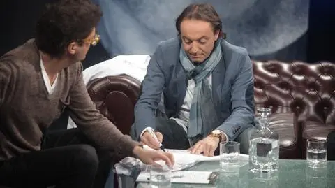 Michel Moran i Katarzyna Nosowska