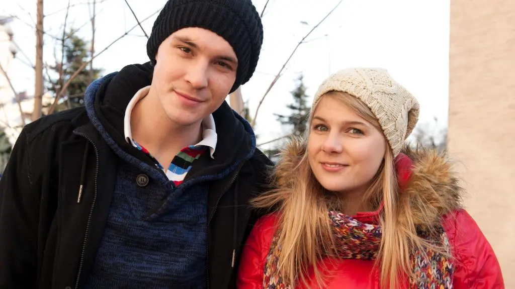 Mikołaj Roznerski i Marta Wierzbicka (Ola)