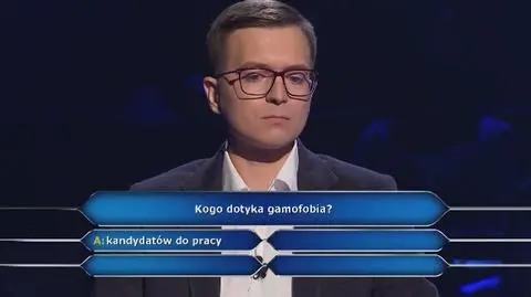 Milionerzy: Filip zrezygnował, a mógł mieć ćwierć miliona!