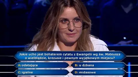 Milionerzy: Iwona potrzebuje 200 tysięcy