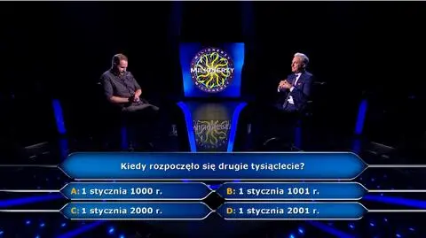 Milionerzy: Jacek usłyszał pytanie za milion złotych! I znał na nie odpowiedź!