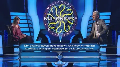 Milionerzy: Który Bolesław skonfliktował się z biskupem?