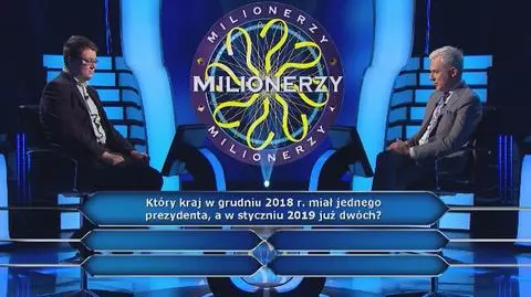 Milionerzy: Który kraj miał w styczniu 2019 roku dwóch prezydentów?