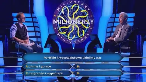 Milionerzy: Maksymilian użył pół na pół dla 10 tysięcy