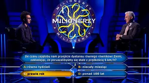 Milionerzy: Piotr walczy o 250 tysięcy, a ojciec i dziadek już wiedzą, że będzie dobrze!