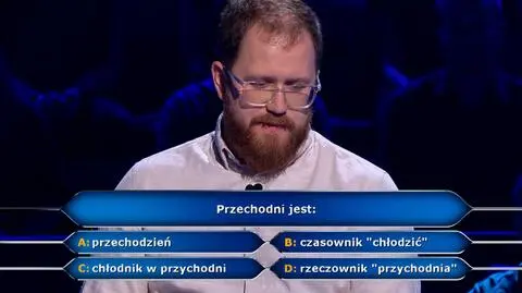 Milionerzy PRZED EMISJĄ W TV: Andrzej musi się wesprzeć kołem ratunkowym, i to szybko!