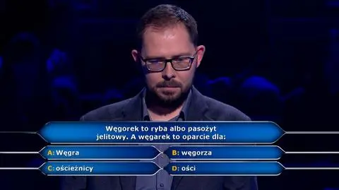 Milionerzy PRZED EMISJĄ W TV: Co to węgarek?