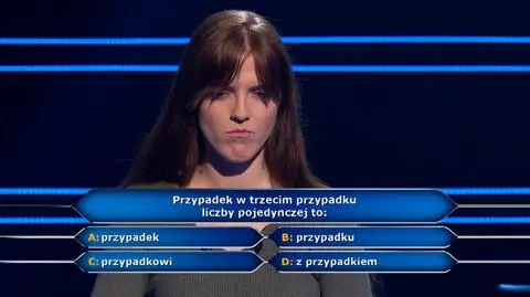 Milionerzy PRZED EMISJĄ W TV: Czy tu przypadkiem nie chodzi o przypadek?