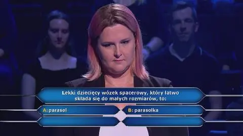 Milionerzy PRZED EMISJĄ W TV: Dzieci jeżdżą w parasolu, parasolce, a może składce?