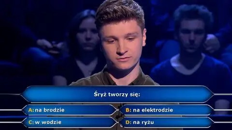 Milionerzy PRZED EMISJĄ W TV: Gdzie znajdziemy śryż?