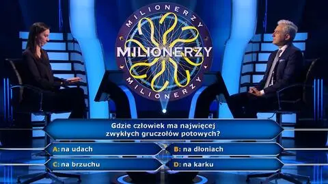 Milionerzy PRZED EMISJĄ W TV: Jak na złość, dłonie nie chcą się pocić!