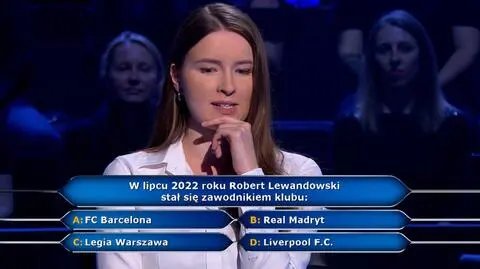 Milionerzy PRZED EMISJĄ W TV: Lewandowski gra w Realu Madryt?!