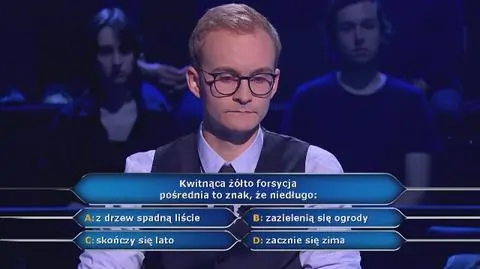 Milionerzy PRZED EMISJĄ W TV: Maksymilian ma problem z forsycją