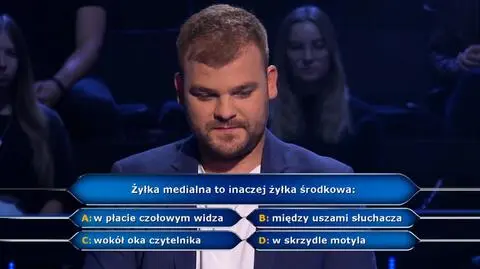 Milionerzy PRZED EMISJĄ W TV: Marcin musi się wesprzeć kołem ratunkowym już na początku