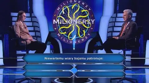 Milionerzy PRZED EMISJĄ W TV: Niewartemu wiary bajaniu patronuje?