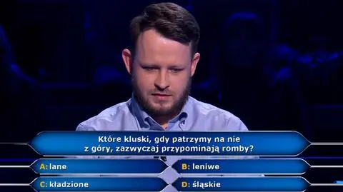 Milionerzy PRZED EMISJĄ W TV: O co chodzi z tymi kluskami?