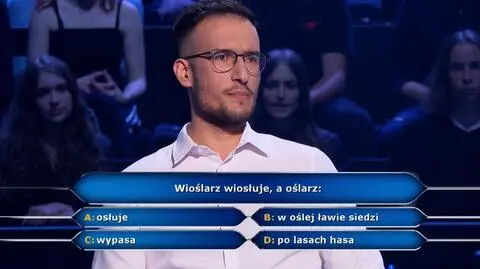 Milionerzy PRZED EMISJĄ W TV: Pierwsze pytanie i poprosimy publiczność o pomoc!