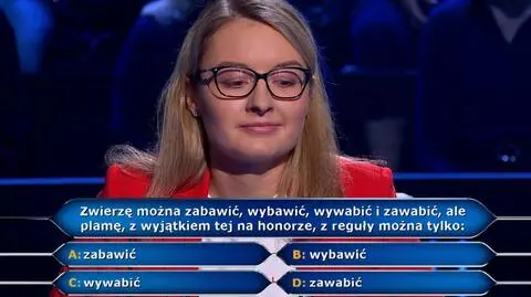 Milionerzy PRZED EMISJĄ W TV: Plamę się wybawia czy wywabia? Oby publiczność pomogła!