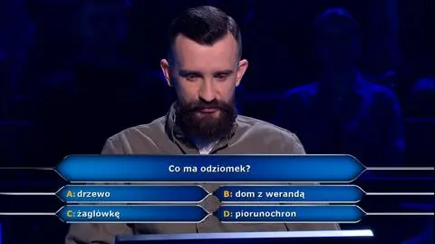 Milionerzy PRZED EMISJĄ W TV: Sebastian nie wie, co ma odzionek i liczy na pomoc publiczności