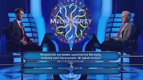 Milionerzy PRZED EMISJĄ W TV: Skąd pochodzi ta musztarda?