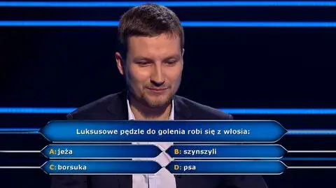 Milionerzy PRZED EMISJĄ W TV: Z czego robi się luksusowe pędzle do golenia?