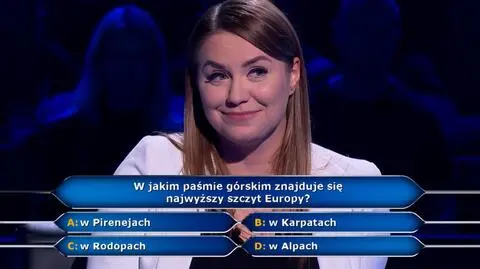 Milionerzy PRZED EMISJĄ W TV: Zacznijmy od tego, jak nazywa się najwyższy szczyt Europy