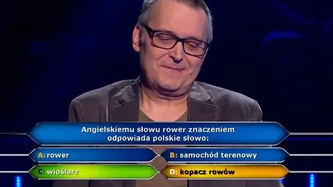 Milionerzy: Robert poprosił żonę o pomoc i poradę, ale zdecydował sam