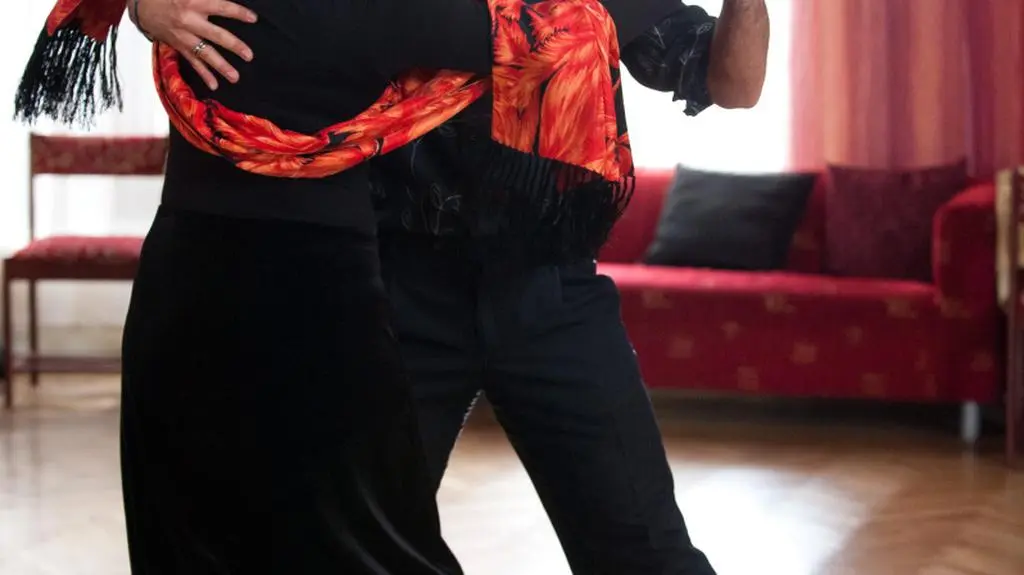 Danka i Ricardo tańczą tango