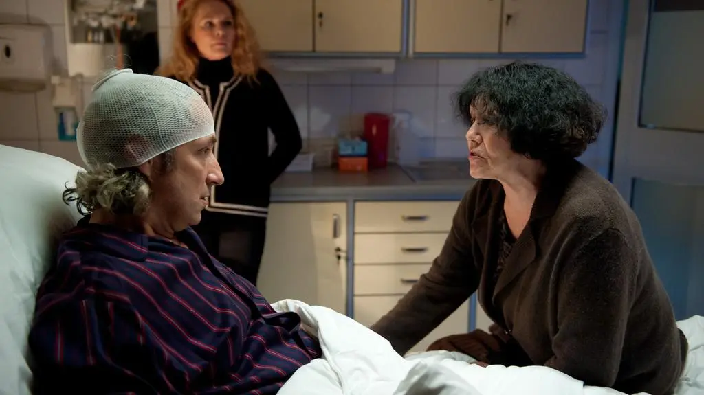 Agnieszka i Ludwika odwiedziły Rafała w szpitalu