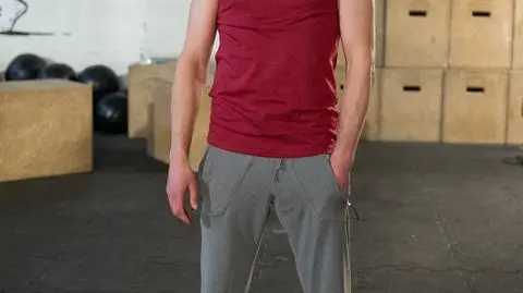 Olaf - przystojny instruktor crossfitu