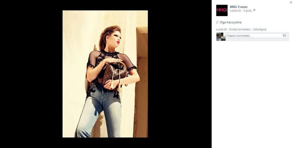 Olga Kaczyńska dla Louis Vuitton