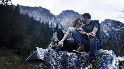Romantyczna sesja Górala i Olgi Kaczyńskiej