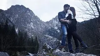 Romantyczna sesja Górala i Olgi Kaczyńskiej