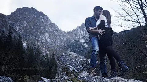 Romantyczna sesja Górala i Olgi Kaczyńskiej