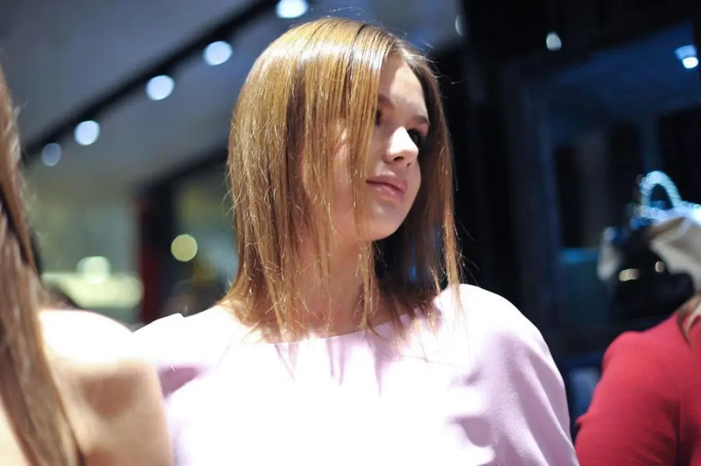 Olga Kaczyńska na pokazie La Manii