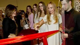 Olga Kaczyńska na pokazie La Manii