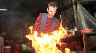 Pascal podpalił kuchnię!