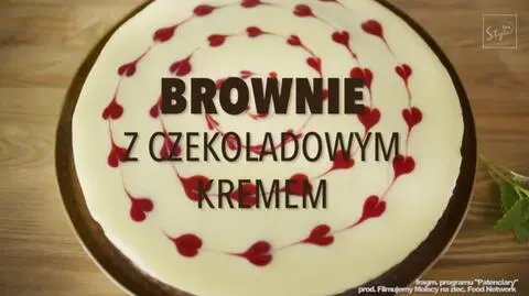 Patenciary: brownie z kremem czekoladowym 