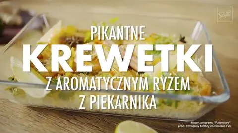 "Patenciary": pikantne krewetki z ryżem