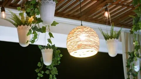 Patent na dom: lampa w stylu boho DIY