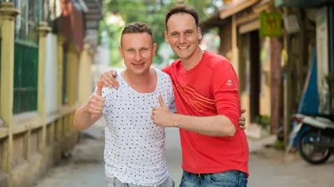 Paweł Dobrzański i Pascal Brodnicki