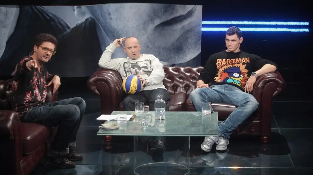 Peja i Zbigniew Bartman