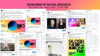 Pierwszy Festiwal Filmów w Czasie Kwarantanny - działania w social mediach