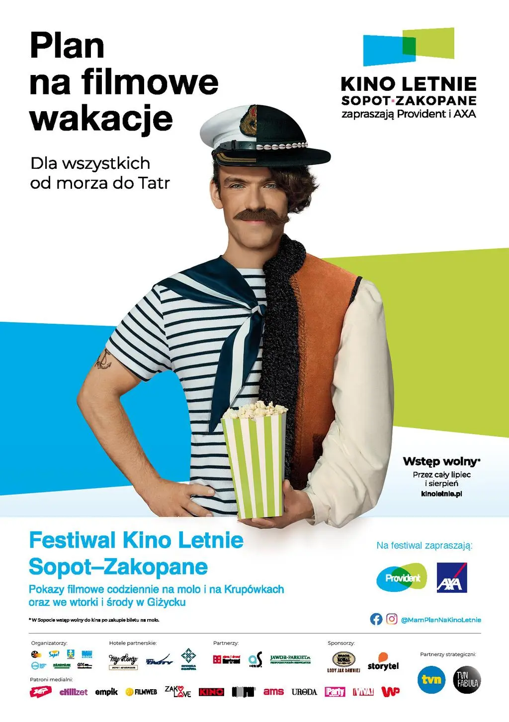 Plakat - Festiwal Kino Letnie Sopot-Zakopane 2019